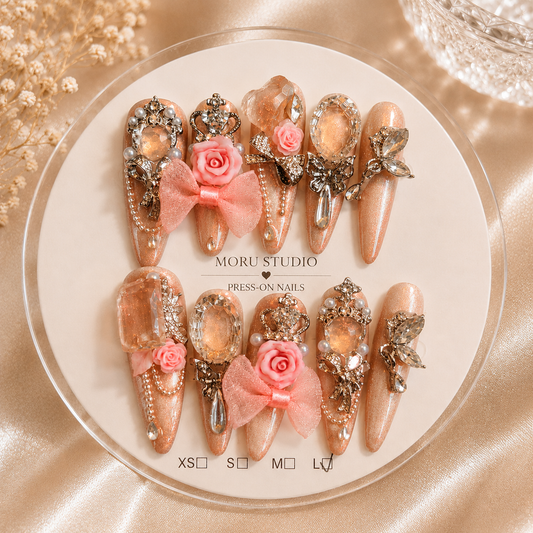 Princess Rosalie Press-On Nails L